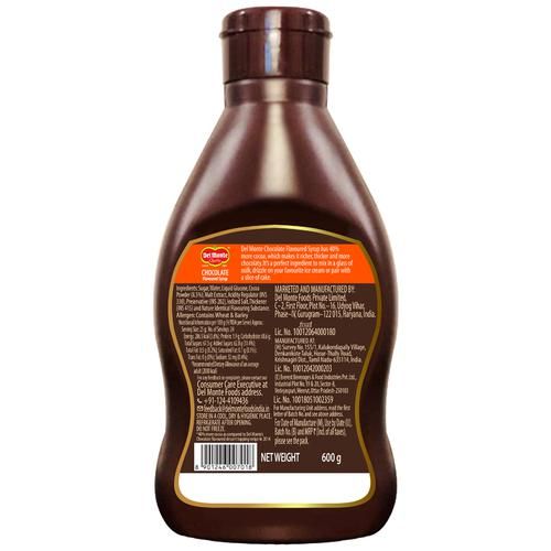 Del Monte  Chocolate Flavoured Syrup - 40percent More Chocolaty, 600 g-2.webp